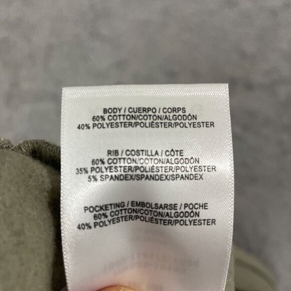 NEW Hurley Men's XXL Fleece Jogger Regular Fit Cotton/Polyester Olive Green - Picture 7 of 8